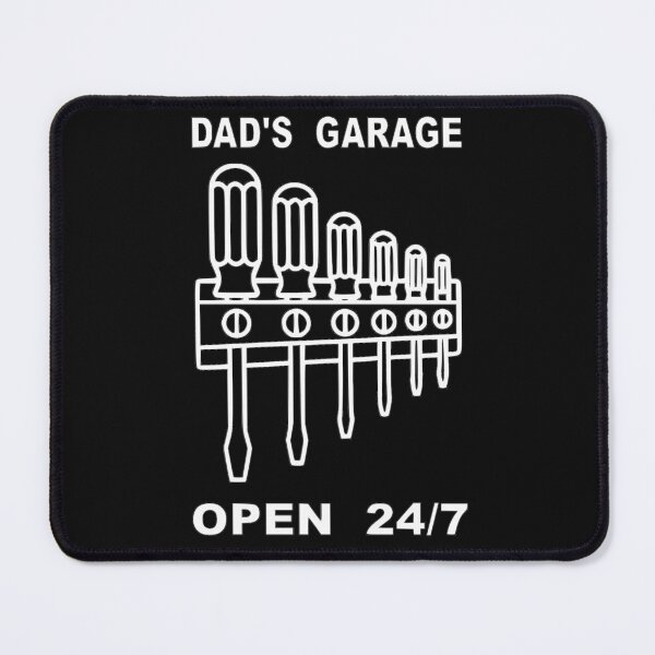 Item preview, Dad's Garage Open 24/7 - Screwdriver Set Mechanic Art designed and sold by The Bold Line Studio.