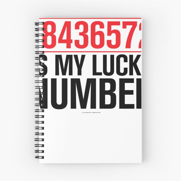 Item preview, 18436572 is my lucky number  designed and sold by CraftBasement.
