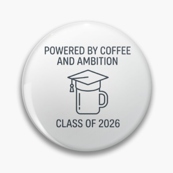 Item preview, Powered By Coffee and Ambition Graduation Cap designed and sold by ShoopingAn.
