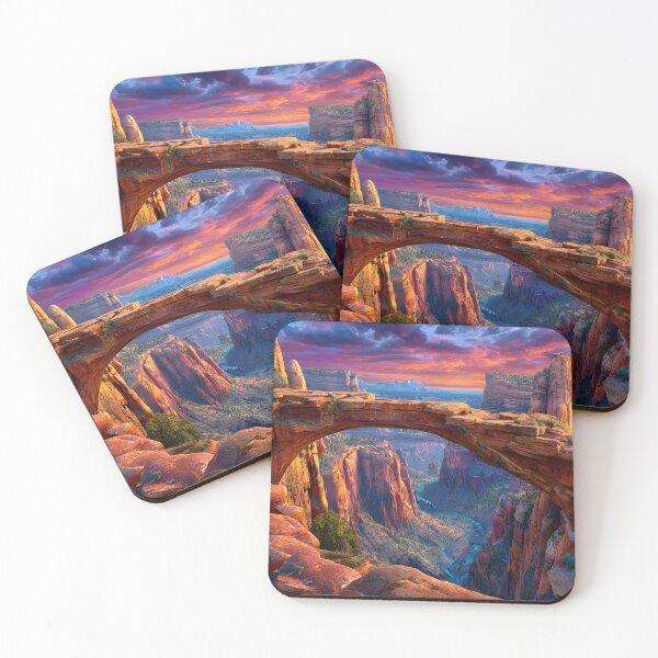 Item preview, Majestic Sunset Over Canyon Arch Landscape Scene designed and sold by Artessie.