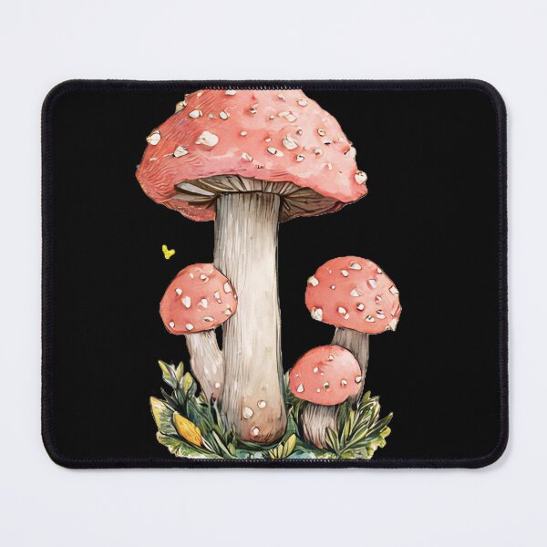 Item preview, Red Spotted Mushroom Family Art designed and sold by kndzxf.