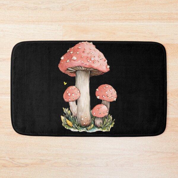 Item preview, Red Spotted Mushroom Family Art designed and sold by kndzxf.