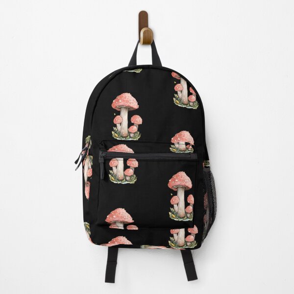 Item preview, Red Spotted Mushroom Family Art designed and sold by kndzxf.
