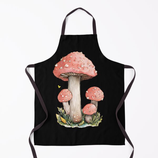Item preview, Red Spotted Mushroom Family Art designed and sold by kndzxf.