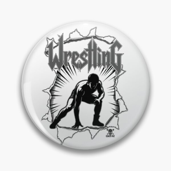 Item preview, Wrestling Stance - Intense Action Art designed and sold by Coach-Riz.