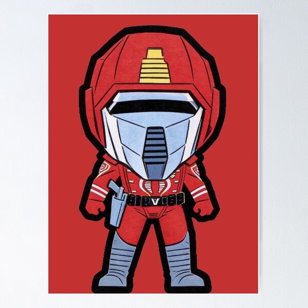 Item preview, The Crimson Cutie: Cobra Elite Guard designed and sold by CleverCulture.