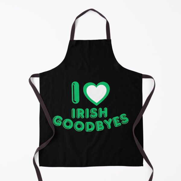 Item preview, Irish Goodbye Funny Humor | Bold Green Typography designed and sold by Zuriel Hargrove.
