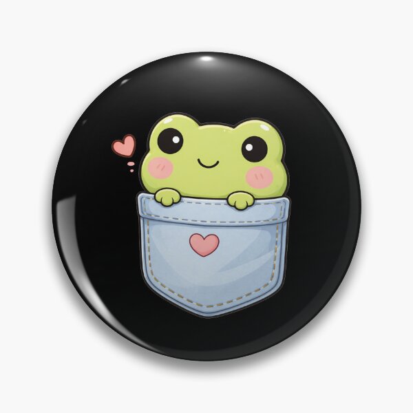 Item preview, Cute pocket frog designed and sold by franky-and-art.