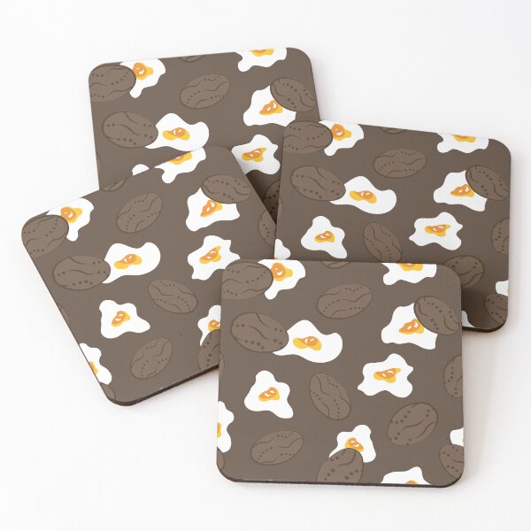 Item preview, Chocolatey Eggs Pattern - Milk Chocolate  designed and sold by Daniel Bevis Design.