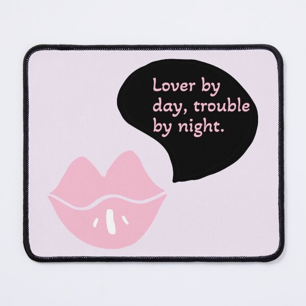 Item preview, Lover by Day, Trouble by Night- Valentine's T-shirt designed and sold by Giota29.