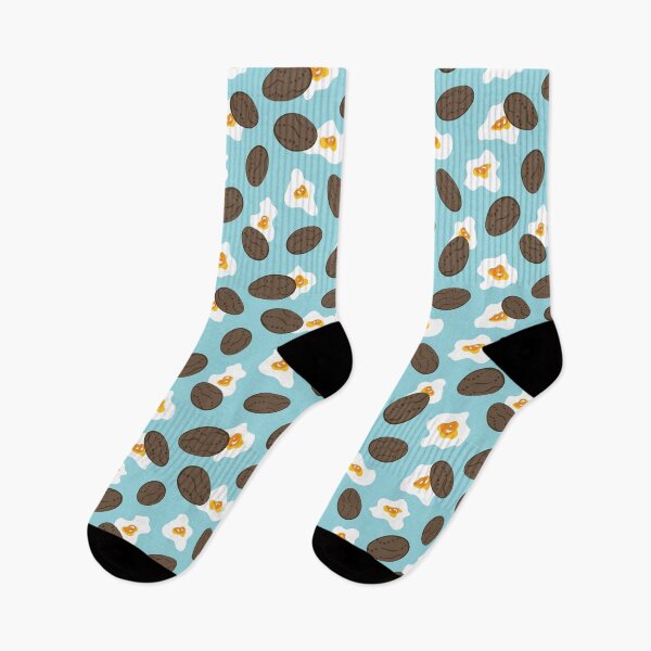 Item preview, Chocolatey Eggs Pattern - Sky Blue designed and sold by Daniel Bevis Design.