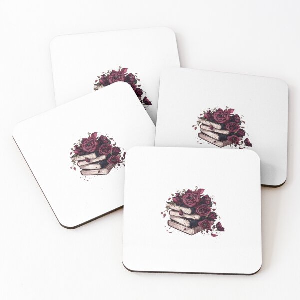 Item preview, Rosas moradas y libros designed and sold by uunaa.