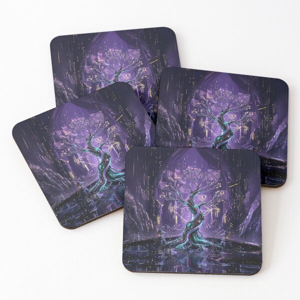 Item preview, The Data Tree: Source of the Neon Sanctuary designed and sold by ZETORA Studio.