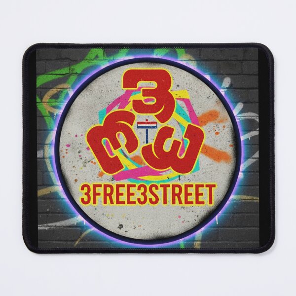 Item preview, 3free3street Official Brand Logo designed and sold by 3free3street - Neon & Graffiti Digital Art.