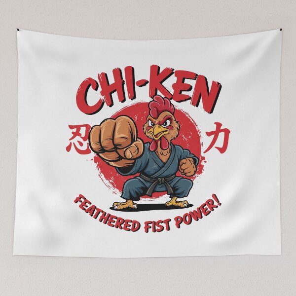 Item preview, CHI‑KEN – Feathered Fist Power! designed and sold by JPees.