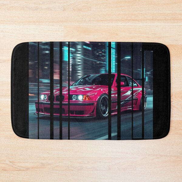 Item preview, B.W the Power of the 3 coupe with wide body kit, street racing vibe, high contrast neon colors 23 designed and sold by Neon G.