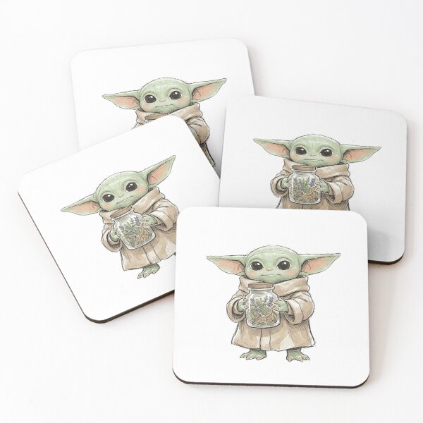 Item preview, BABY YODA HERB JAR designed and sold by LIS AND MELIVERSO.