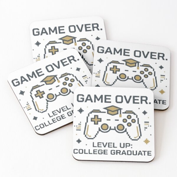 Item preview, Game Over Level Up College Graduate Gamer designed and sold by ShoopingAn.