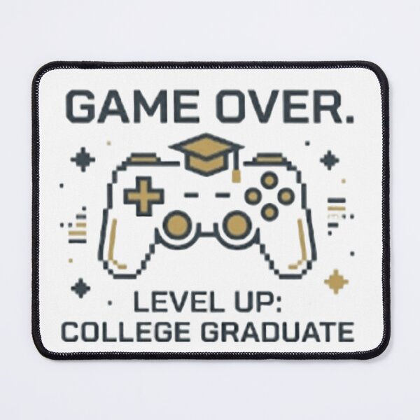 Item preview, Game Over Level Up College Graduate Gamer designed and sold by ShoopingAn.