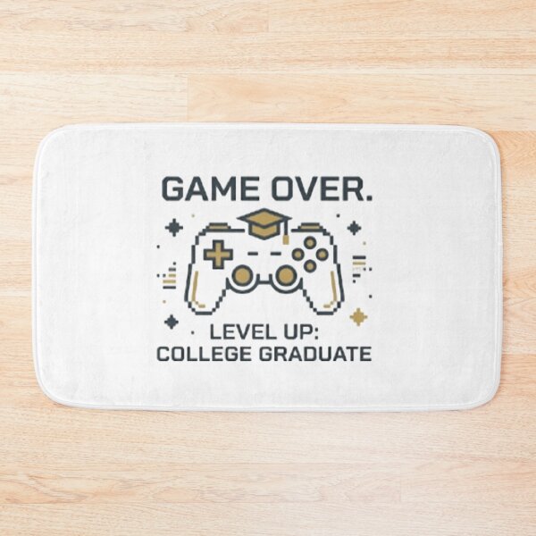 Item preview, Game Over Level Up College Graduate Gamer designed and sold by ShoopingAn.