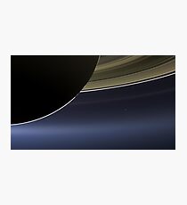 The pale blue dot Photographic Print