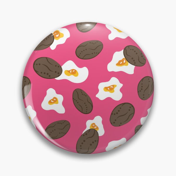 Item preview, Chocolatey Eggs Pattern - Blossom Pink designed and sold by Daniel Bevis Design.