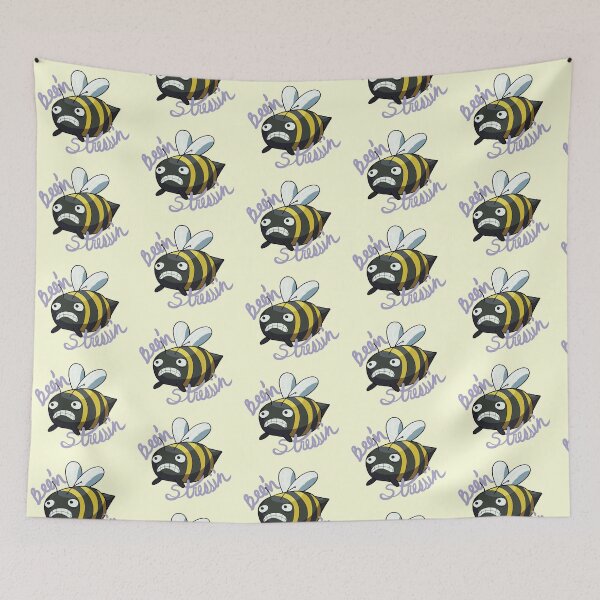 Item preview, Bee'n Stressi'n Silly Humorous Punny Bee designed and sold by DanielleFishIll.
