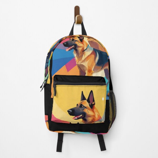 Item preview, German Shepherd Geometric Pop Art: Modern Colorful Dog Design designed and sold by Wild Hare.