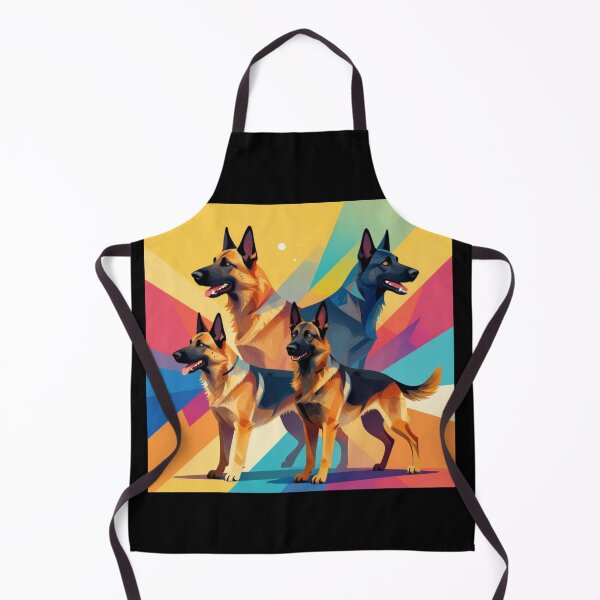 Item preview, German Shepherd Geometric Pop Art: Modern Colorful Dog Design designed and sold by Wild Hare.