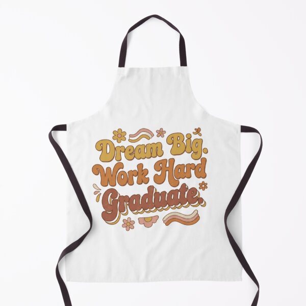 Item preview, Retro Groovy Dream Big Work Hard Graduate Floral designed and sold by ShoopingAn.