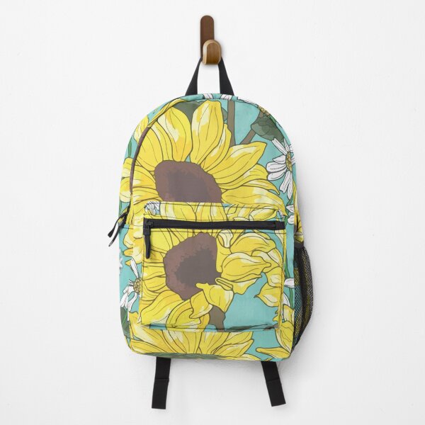 Item preview, Sunflower and Chamomille Flower Print designed and sold by Poppylipops.