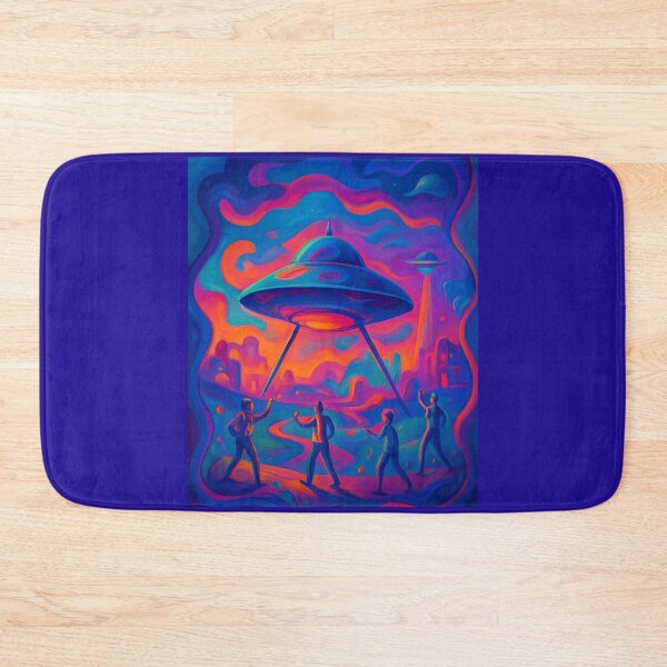 Item preview, Meeting with neon lights and UFOs designed and sold by Studio Yvonne .