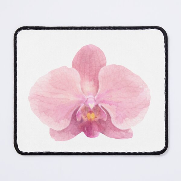 Item preview, watercolour orchid flower designed and sold by strawbpatchco.