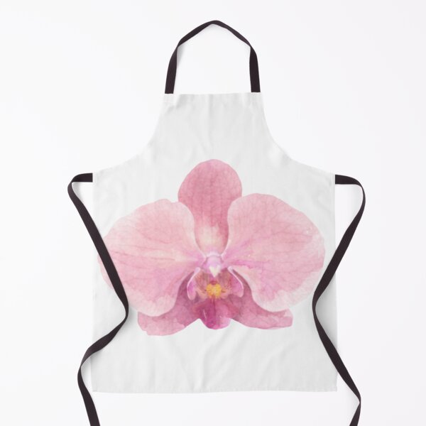 Item preview, watercolour orchid flower designed and sold by strawbpatchco.