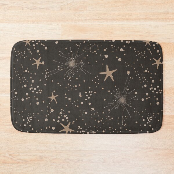 Item preview, Midnight Sea Spark: Neutral Starfish & Celestial Bubbles designed and sold by phatlizzardart.