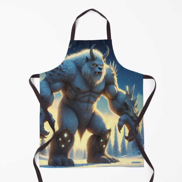 Item preview, Sasquatch - Yeti Fantasy Art designed and sold by Lucid Dream Pixel.