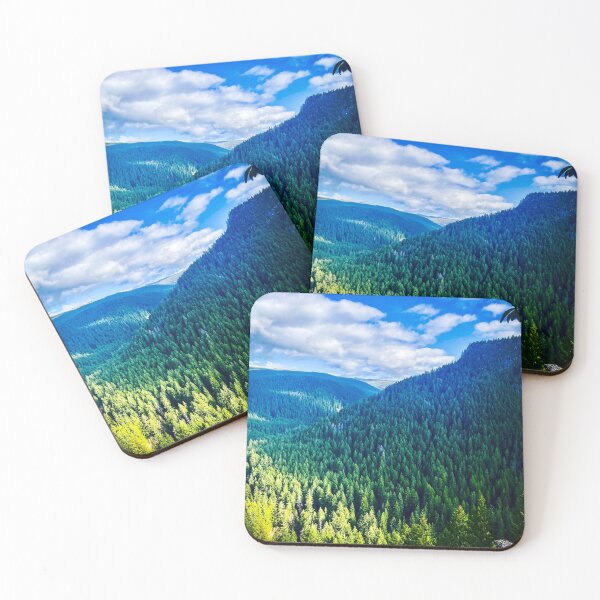 Item preview, Rainbow Trailhead Oregon – Mountain Forest Valley Landscape Photography Wall Art designed and sold by aadventures.