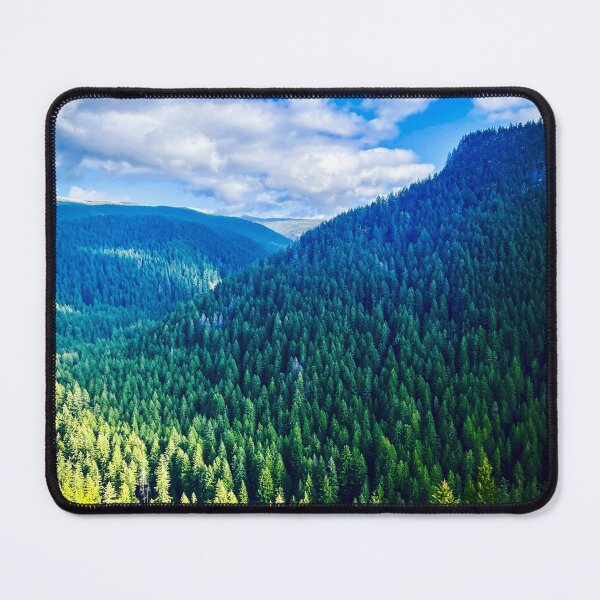 Item preview, Rainbow Trailhead Oregon – Mountain Forest Valley Landscape Photography Wall Art designed and sold by aadventures.