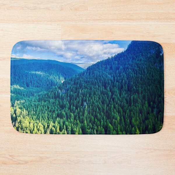 Item preview, Rainbow Trailhead Oregon – Mountain Forest Valley Landscape Photography Wall Art designed and sold by aadventures.