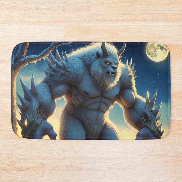 Item preview, Sasquatch - Yeti Fantasy Art designed and sold by Lucid Dream Pixel.