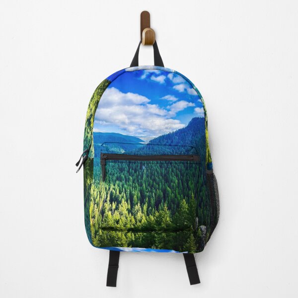 Item preview, Rainbow Trailhead Oregon – Mountain Forest Valley Landscape Photography Wall Art designed and sold by aadventures.