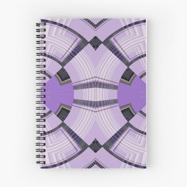 Item preview,  Twin Spin Abstract Feature Art by Jenny Meehan in Purple  designed and sold by Jenny Meehan Art Prints and Patterns  .