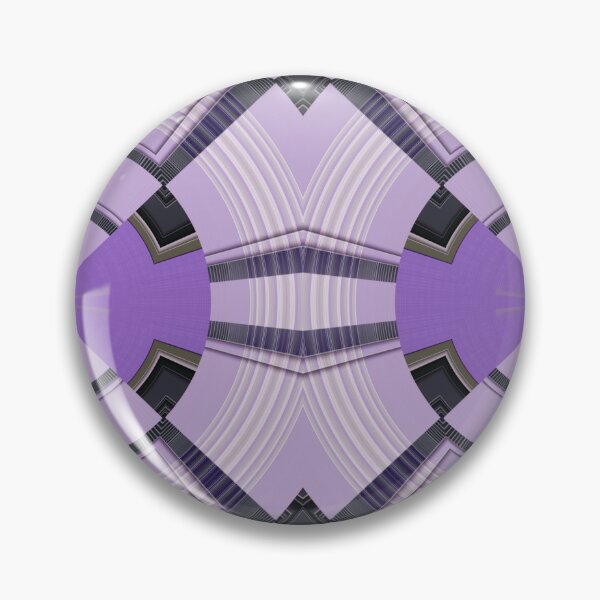 Item preview,  Twin Spin Abstract Feature Art by Jenny Meehan in Purple  designed and sold by Jenny Meehan Art Prints and Patterns  .