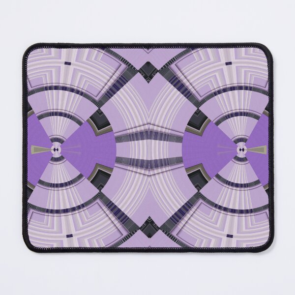 Item preview, Twin Spin Abstract Feature Art by Jenny Meehan in Purple designed and sold by Jenny Meehan Art Prints and Patterns .
