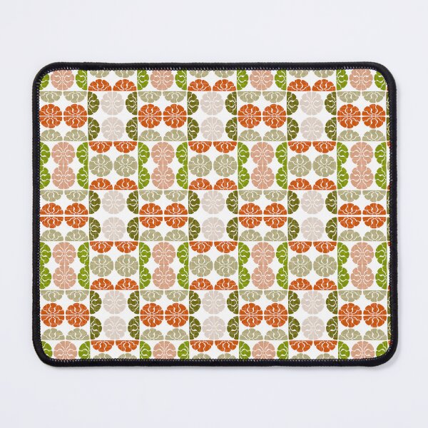 Item preview, Mid Century Modern Abstract Pattern Green Orange.PNG designed and sold by Clara Fruggeri.