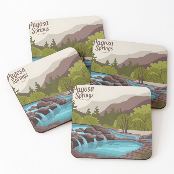 Item preview, Pagosa Springs – Where Nature Heals!  designed and sold by Vivid Art Zone.