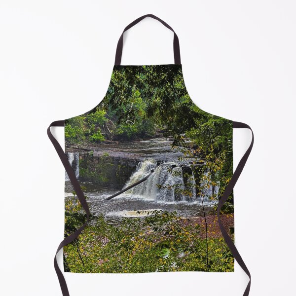 Item preview, Porcupine Mountains Waterfall – Upper Peninsula Michigan Nature Photography Wall Art designed and sold by aadventures.