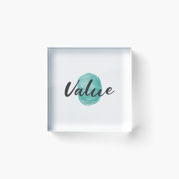 Item preview, Value Yourself designed and sold by GlimmerAura.