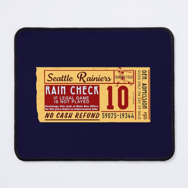 Item preview, Seattle Rainiers Ticket designed and sold by Normbot2000.
