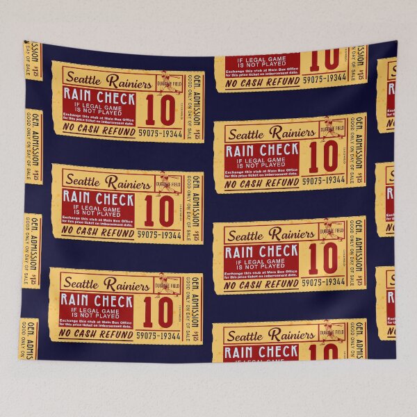 Item preview, Seattle Rainiers Ticket designed and sold by Normbot2000.